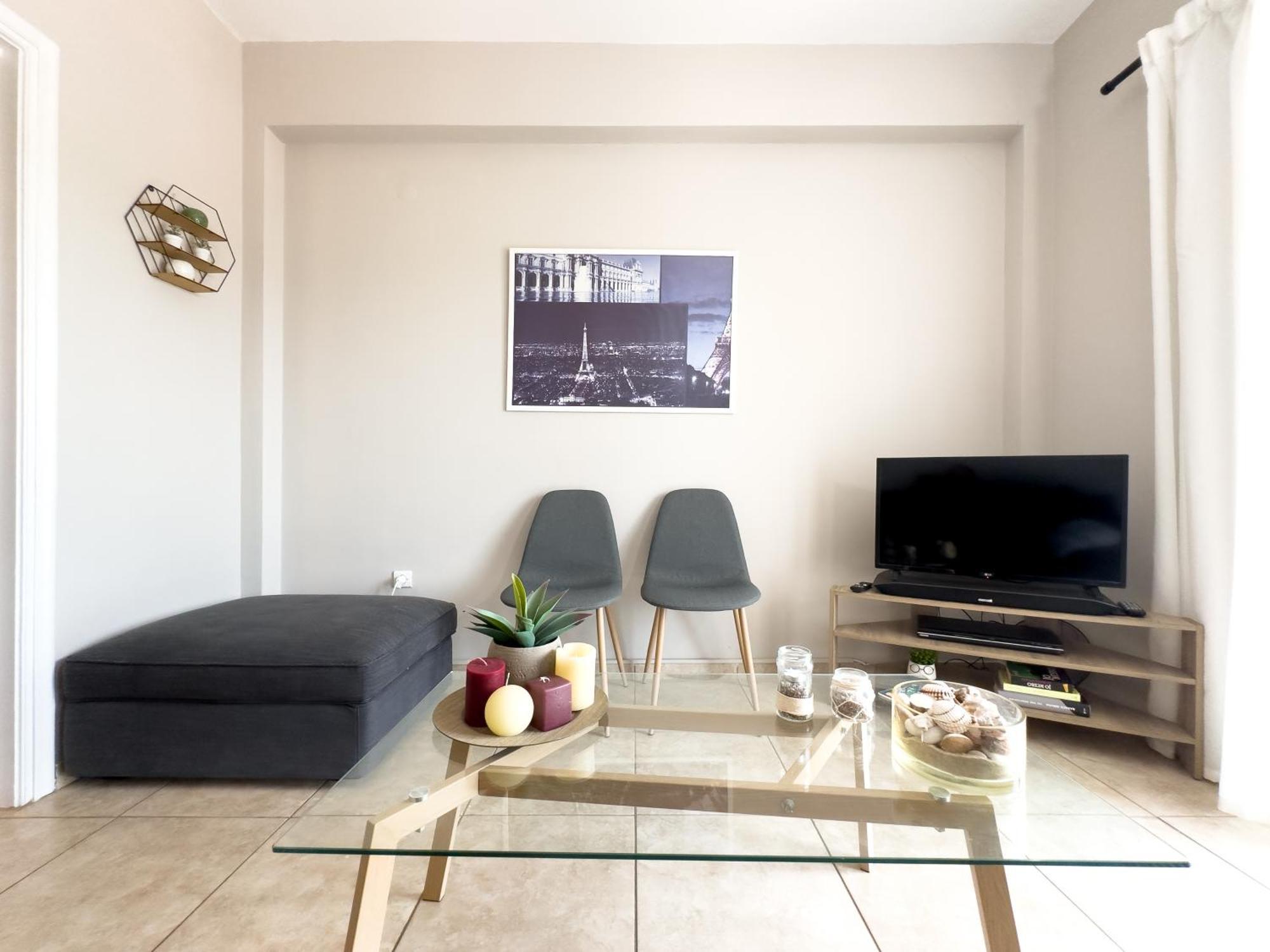 Thanos' Seaside Apartment Oropos Bagian luar foto